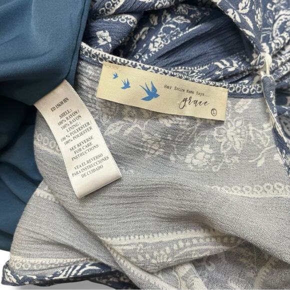 Anthropologie Her Entire Name Says Grace boho dress - Picture 6 of 6